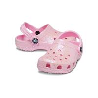 Sandália crocs classic clog glitter infantil flamingo - 3