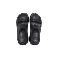 Sandália crocs classic crush platform sandal black - 3