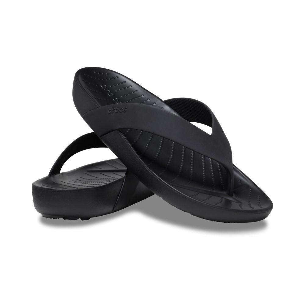 Chinelo crocs splash flip  black - 4