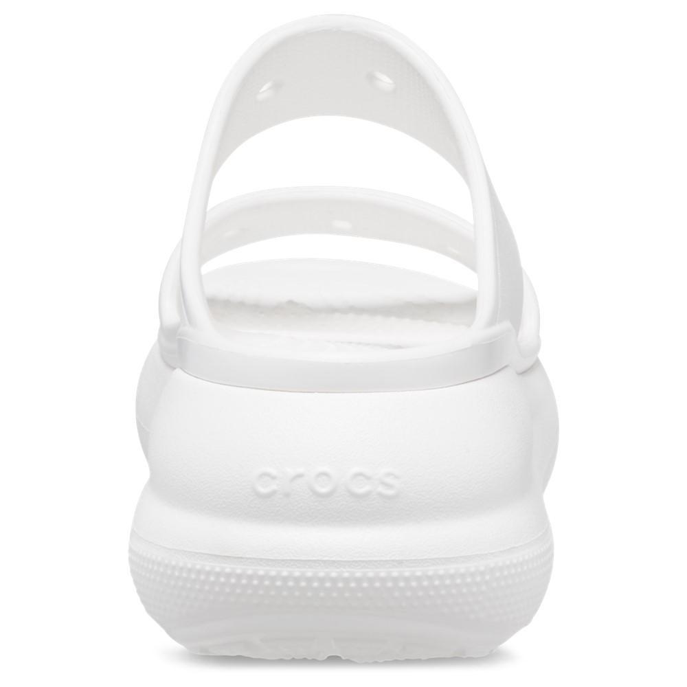 Sandália crocs classic crush platform sandal white - 5