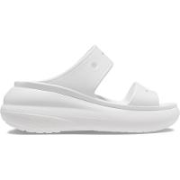 Sandália crocs classic crush platform sandal white - 1