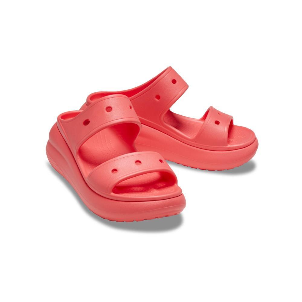 Sandália crocs classic crush platform sandal neon watermelon - 4