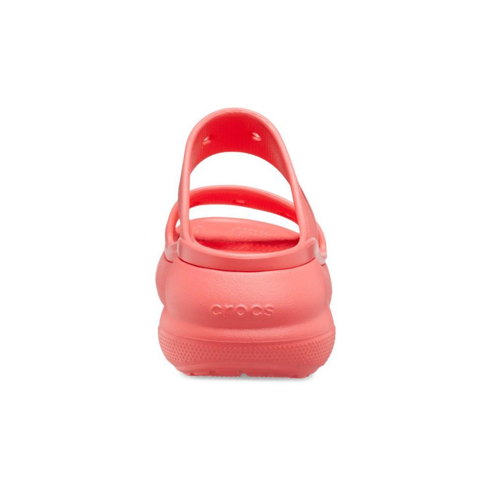 Sandália crocs classic crush platform sandal neon watermelon - 7
