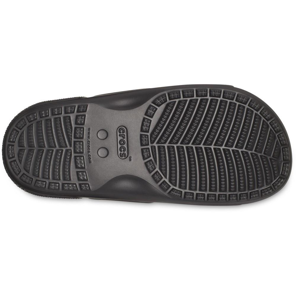 Sandália crocs classic glitter sandal k black/multi - 7