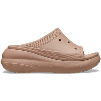 Chinelo crocs classic crush slide  cork