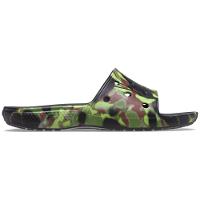 Chinelo crocs cls spray camo slide black - 1