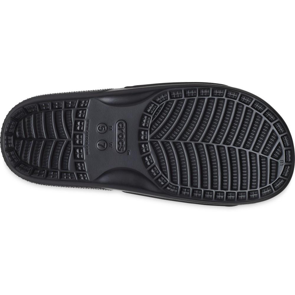Chinelo crocs classic solarized slide black/multi - 8
