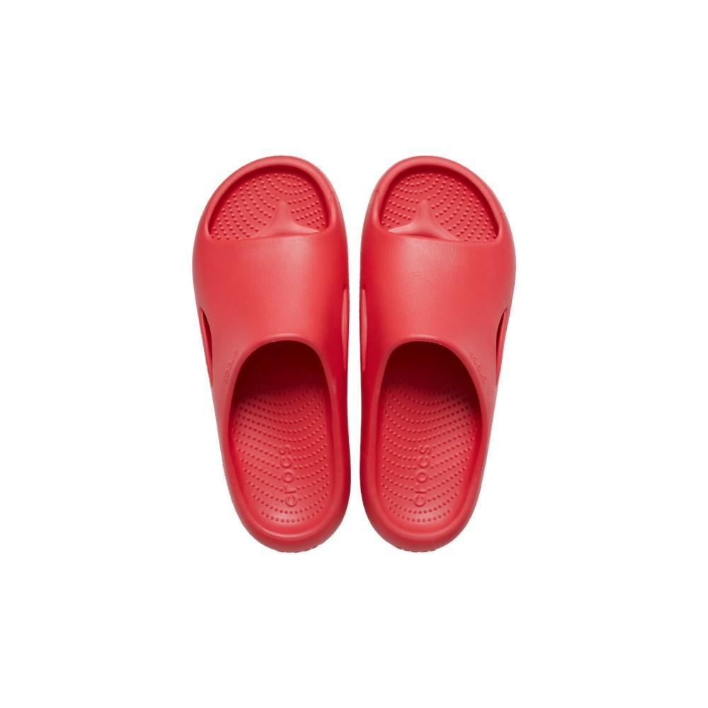 Chinelo crocs mellow slide varsity red - 6