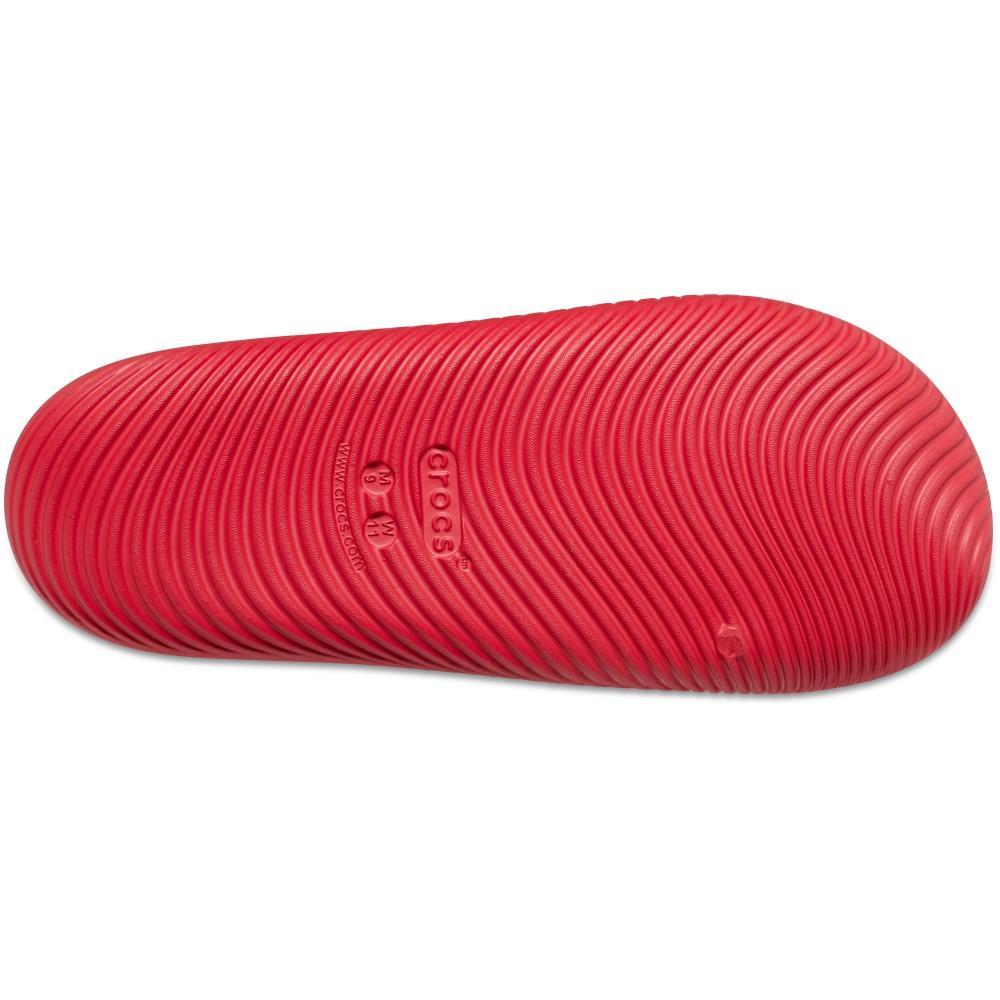 Chinelo crocs mellow slide varsity red - 7