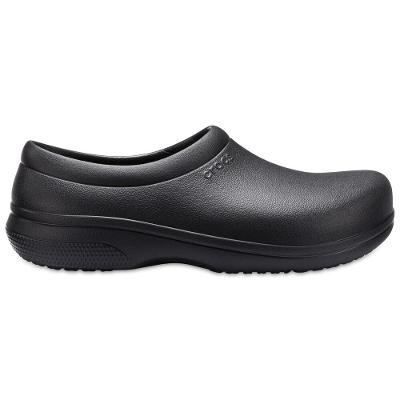 Crocs on the clock work clog black