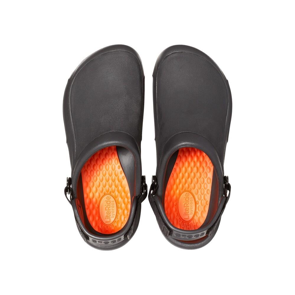 Sandália crocs bistro pro literide™ clog 

 black - 4