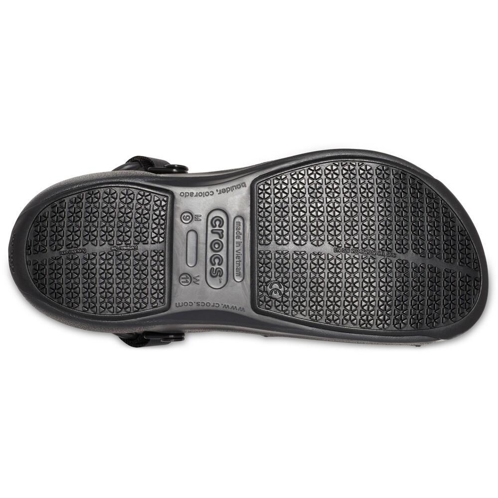 Sandália crocs bistro pro literide™ clog 

 black - 5