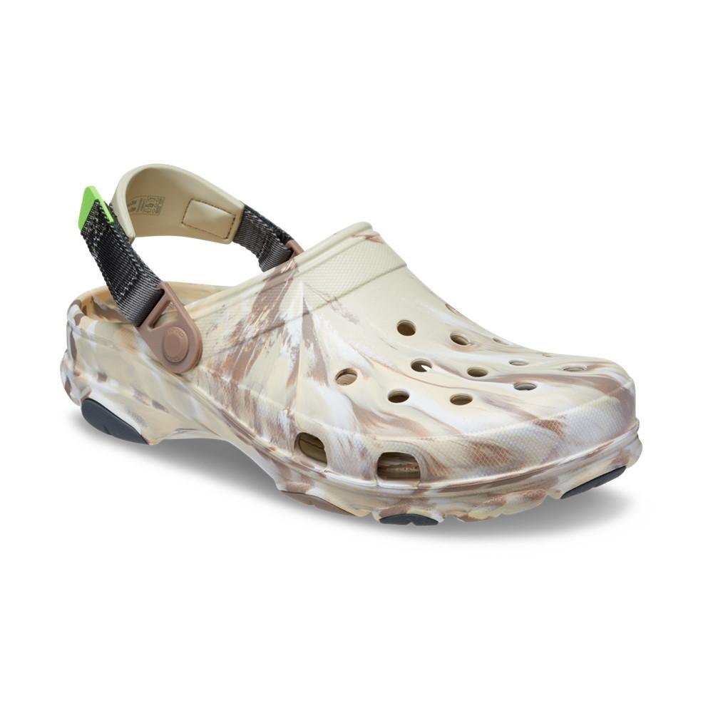 Sandália crocs classic all terrian marbled clog bone/multi - 3