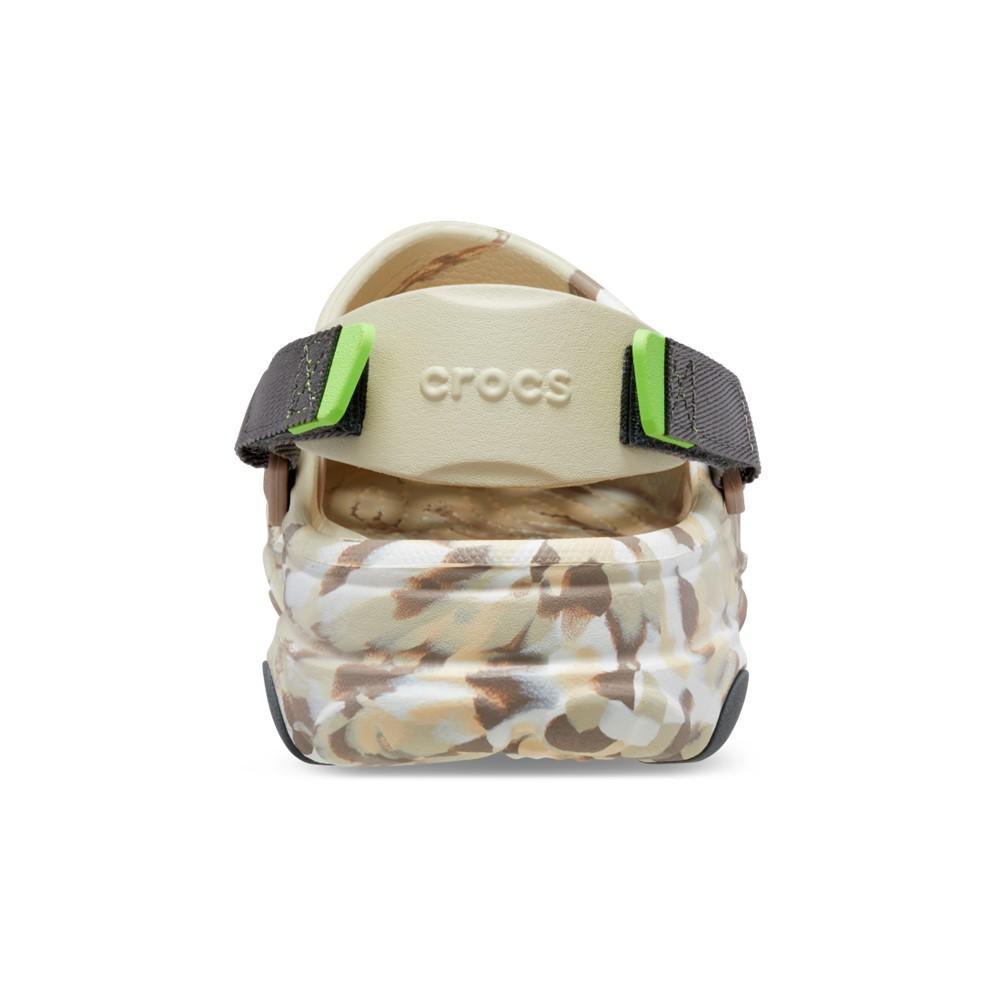 Sandália crocs classic all terrian marbled clog bone/multi - 6