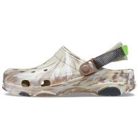 Sandália crocs classic all terrian marbled clog bone/multi