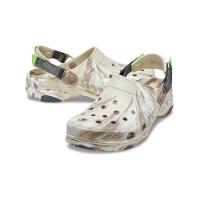 Sandália crocs classic all terrian marbled clog bone/multi - 7