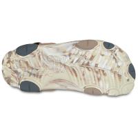 Sandália crocs classic all terrian marbled clog bone/multi - 13