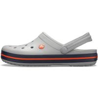 Sandália crocs crocband light grey/navy - 3