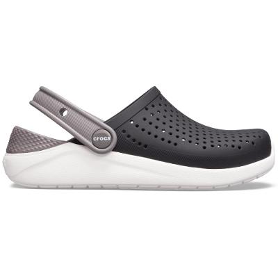 Crocs literide clog kids black/white