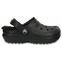 Crocs classic lined c k  black/black - 2
