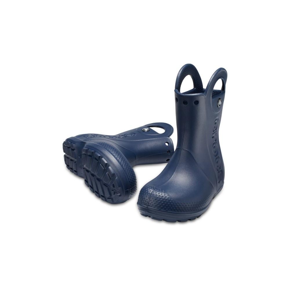 Bota crocs handle it rain boot kids  navy - 4
