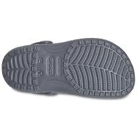 Sandália crocs classic camo clog kidst black/grey - 14