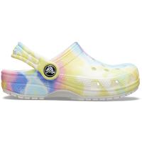 Crocs classic tie dye graphic clog kids  white/multi - 1