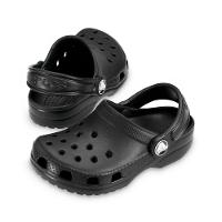 Sandália crocs classic clog infantil black - 13