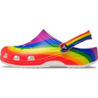 Sandália crocs classic rainbow dye clog rainbow - 3