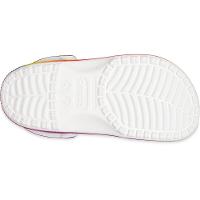 Sandália crocs classic rainbow dye clog rainbow - 6