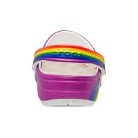 Sandália crocs classic rainbow dye clog rainbow - 7
