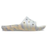 Sandália crocs classic marbled slide k atmosphere/multi - 1