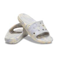 Sandália crocs classic marbled slide k atmosphere/multi - 5