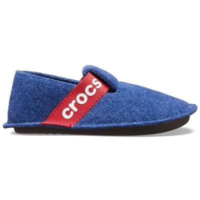 Sandália crocs classic slipper infantil cerulean blue