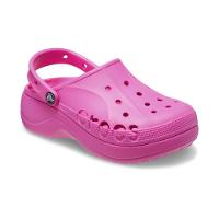Sandália crocs baya plataform clog electric pink - 2