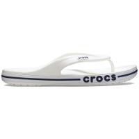 Chinelo crocs bayaband flip white/navy - 1