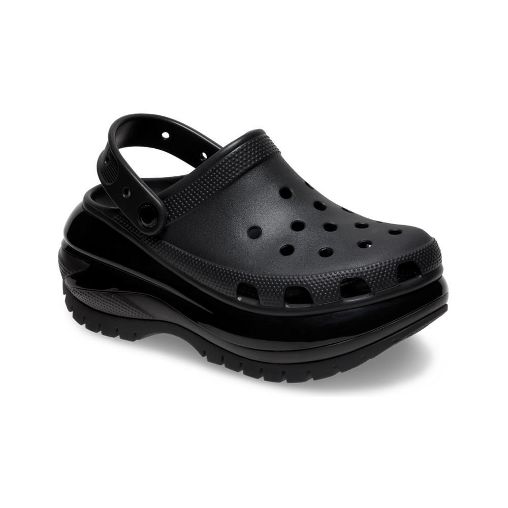 Sandália crocs classic mega crush clog black - 3