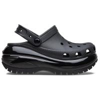Sandália crocs classic mega crush clog black - 1