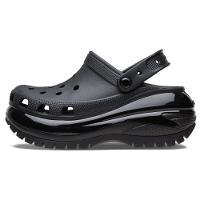 Sandália crocs classic mega crush clog black - 2