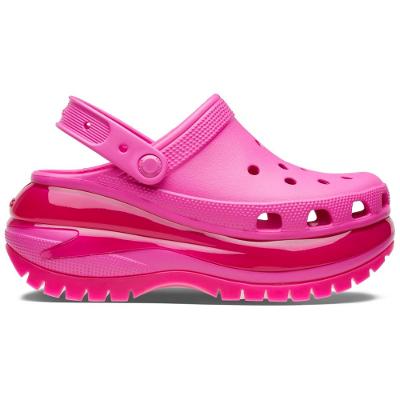 Sandália crocs classic mega crush clog juice