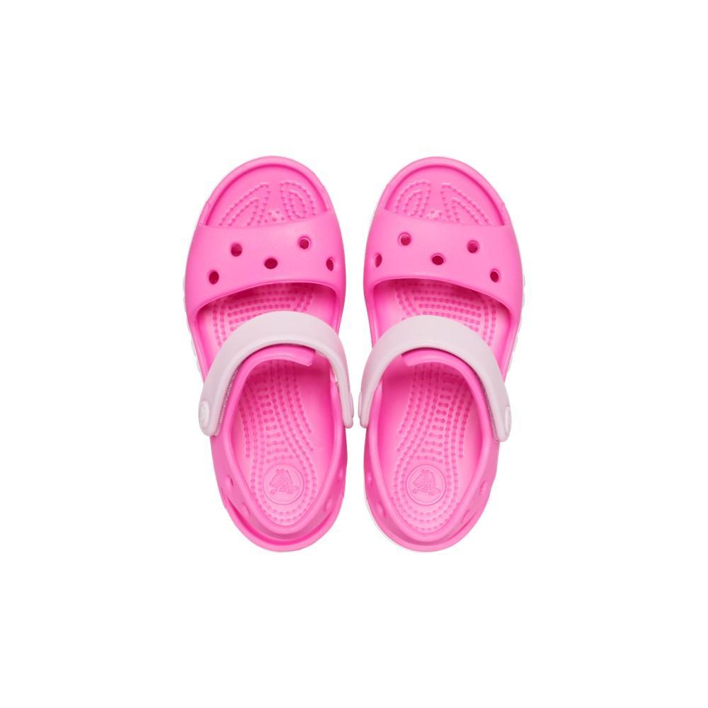 Sandália crocs bayaband sandal kids  electric pink - 5
