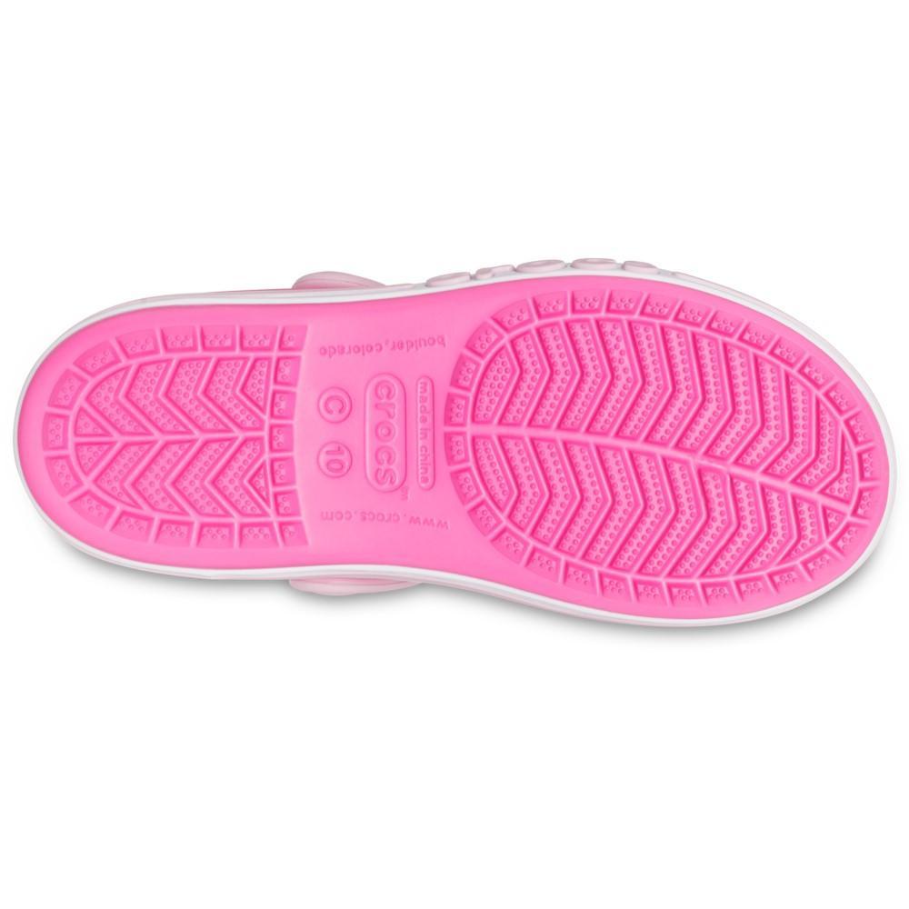 Sandália crocs bayaband sandal kids  electric pink - 6
