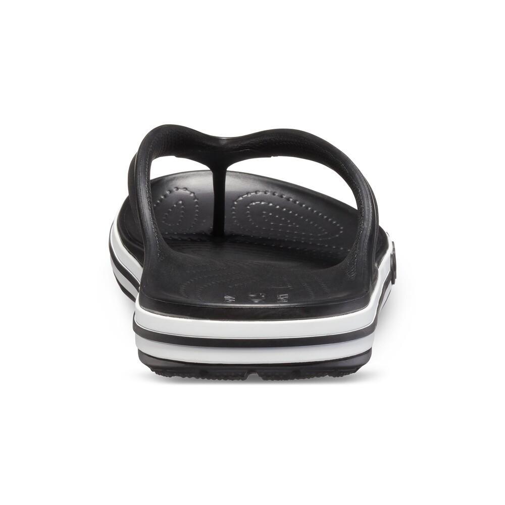 Chinelo crocs bayaband flip black/white - 7