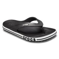 Chinelo crocs bayaband flip black/white - 2