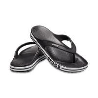 Chinelo crocs bayaband flip black/white - 3