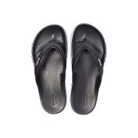 Chinelo crocs bayaband flip black/white - 5