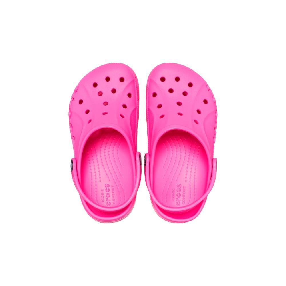 Sandália crocs baya clog kids electric pink - 4