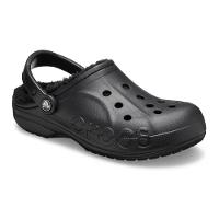 Sandália crocs baya lined clog black/black - 7