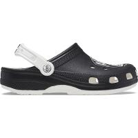 Sandália crocs classic brooklyn nets clog white/black - 1