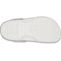 Sandália crocs classic brooklyn nets clog white/black - 7